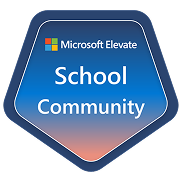 Microsoft Elevate School Community badge